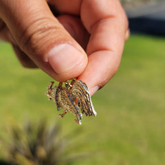 10K, 14K or 18K Gold Rooster Pendant