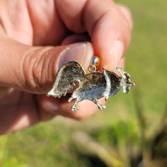 10K, 14K or 18K Gold Rooster Pendant