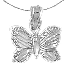 Colgante de Mariposas en Oro de 14K o 18K