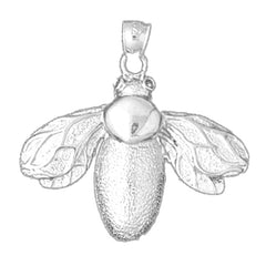 10K, 14K or 18K Gold Bee Pendant