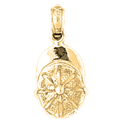 14K or 18K Gold Jockey Helmet Pendant