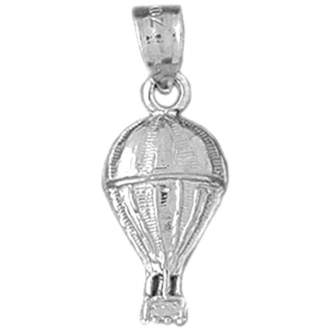 14K or 18K Gold Hot Air Balloon Pendant