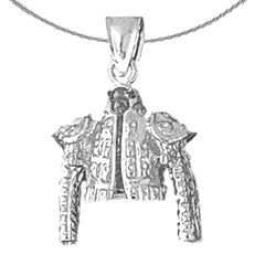 Colgante de chaqueta de matador de oro de 10K, 14K o 18K