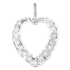 14K or 18K Gold Heart Pendant