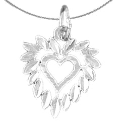 14K or 18K Gold Heart Pendant