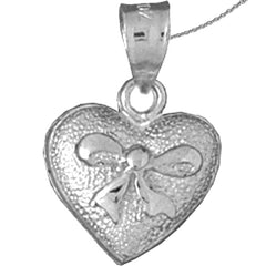 14K or 18K Gold Heart Pendant