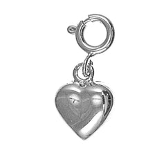 14K or 18K Gold Heart Pendant