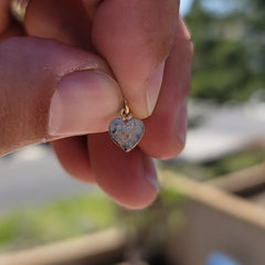 14K or 18K Gold Heart Pendant