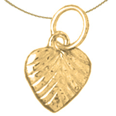 14K or 18K Gold Heart Pendant