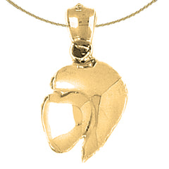 10K, 14K or 18K Gold Heart Pendant