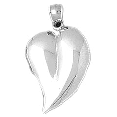 10K, 14K or 18K Gold Heart Pendant