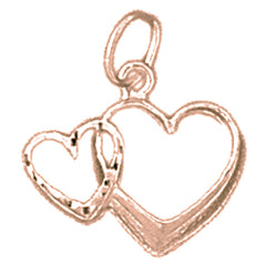 14K or 18K Gold Heart Pendant