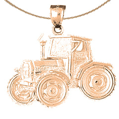 Traktoranhänger aus 10 Karat, 14 Karat oder 18 Karat Gold