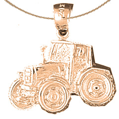 Traktoranhänger aus 10 Karat, 14 Karat oder 18 Karat Gold