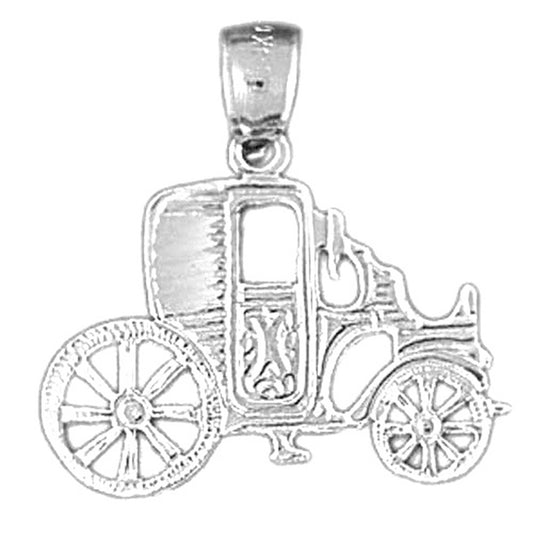 14K or 18K Gold Car Pendant