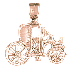 14K or 18K Gold Car Pendant