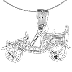 14K or 18K Gold Car Pendant