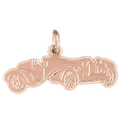 14K or 18K Gold Car Pendant