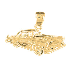 14K or 18K Gold Car Pendant