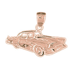 14K or 18K Gold Car Pendant