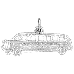 14K or 18K Gold Limo Pendant