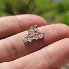 14K or 18K Gold Dump Truck Pendant