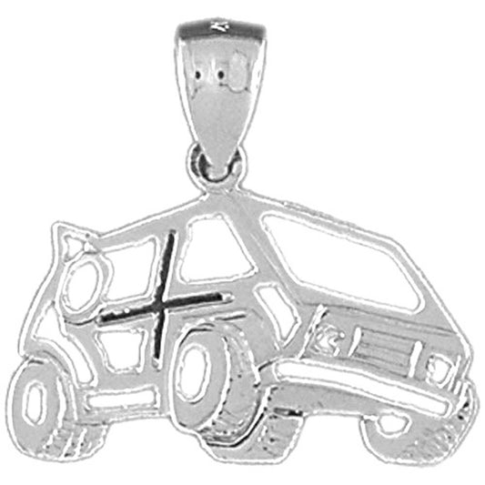 10K, 14K or 18K Gold Off Road Vehicle Pendant