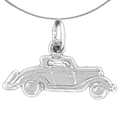 14K or 18K Gold Car Pendant