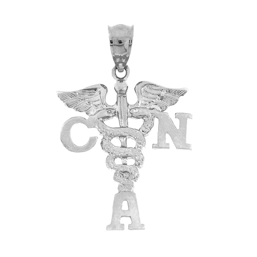 14K or 18K Gold C.N.A. Certified Nursing Assistant Pendant