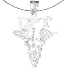 14K or 18K Gold D.P.T. Doctor Of Physical Therapy Pendant