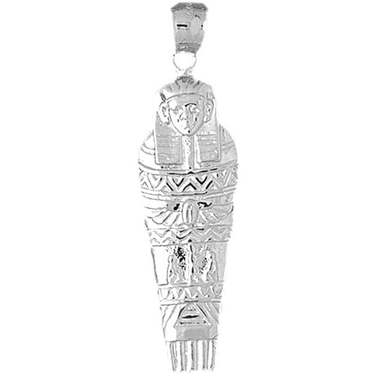 10K, 14K or 18K Gold Mummy Pendant