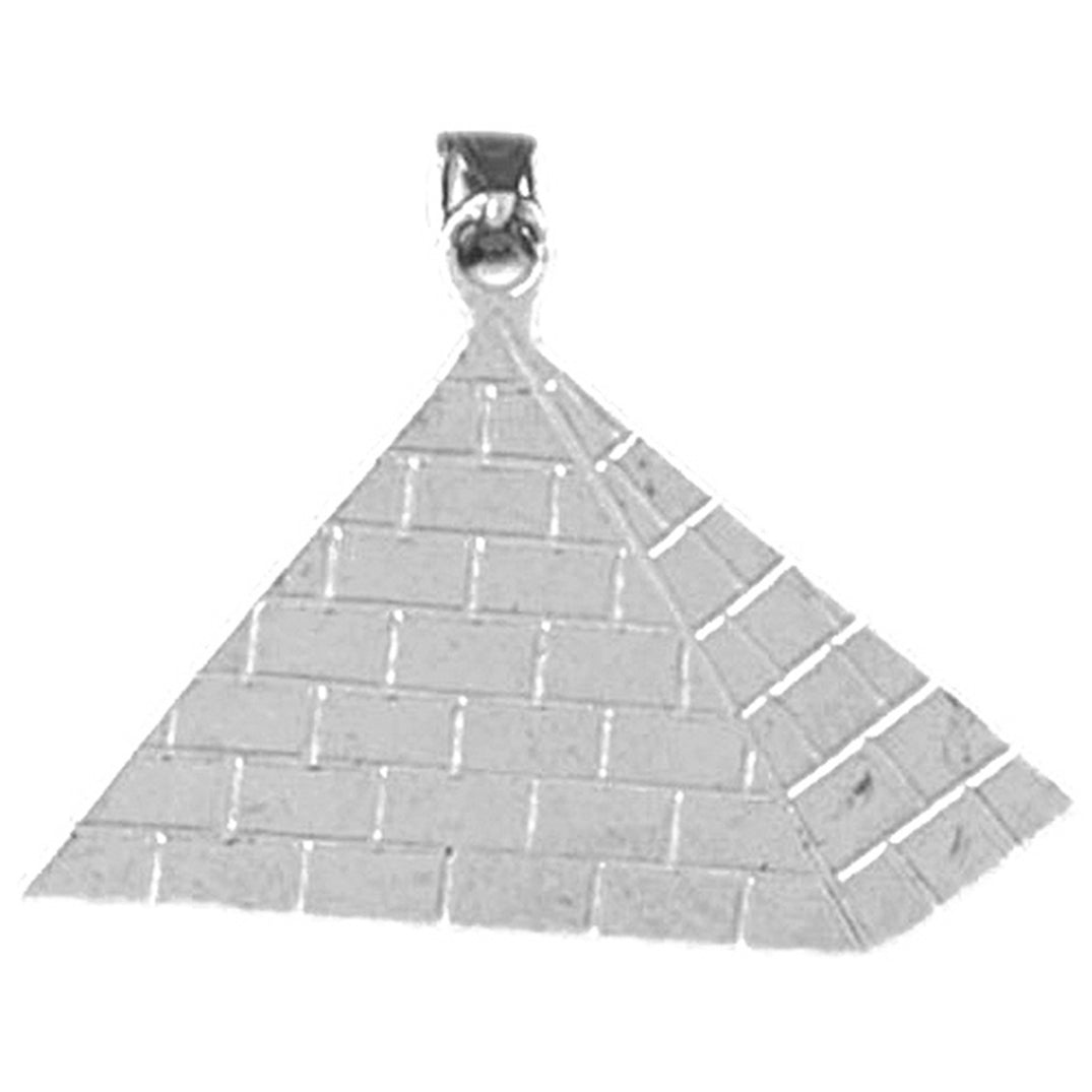 14K or 18K Gold Pyramid Pendant