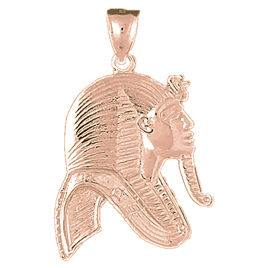 10K, 14K or 18K Gold King Tut Pendant