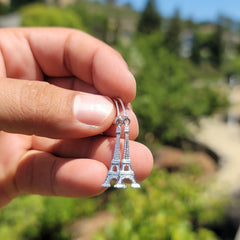 14K or 18K Gold Eiffel Tower Pendant