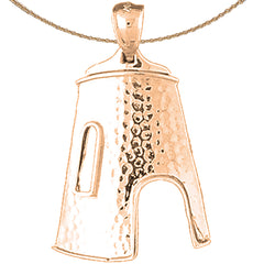 10K, 14K or 18K Gold St. Croix Sugar Mills Pendant