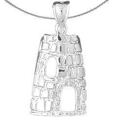 10K, 14K or 18K Gold St. Croix Sugar Mills Pendant