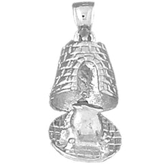 10K, 14K or 18K Gold St. Croix Sugar Mills Pendant