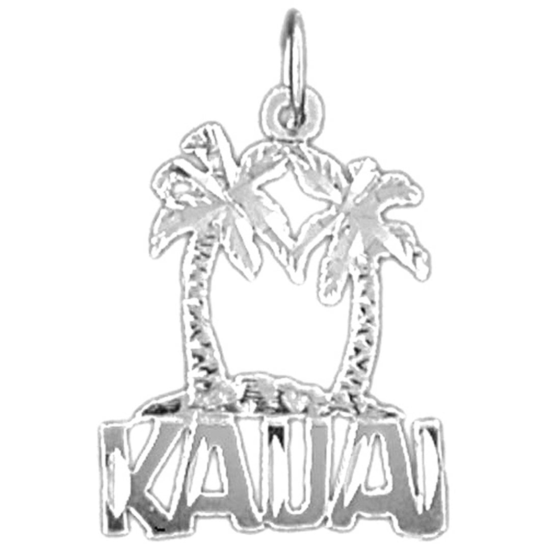 14K or 18K Gold Kauai Pendant