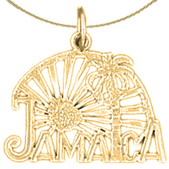 Colgante Jamaica de Oro de 14K o 18K