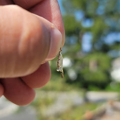 14K or 18K Gold Alaska State Pendant