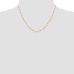 10K Yellow Gold 1mm Singapore Chain