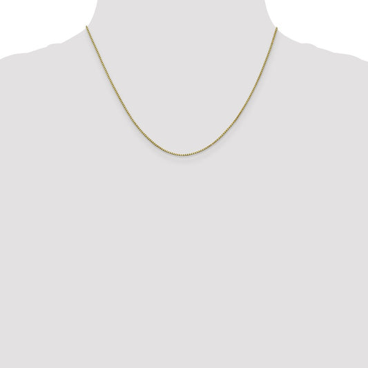 10K Yellow Gold 1mm Box Chain