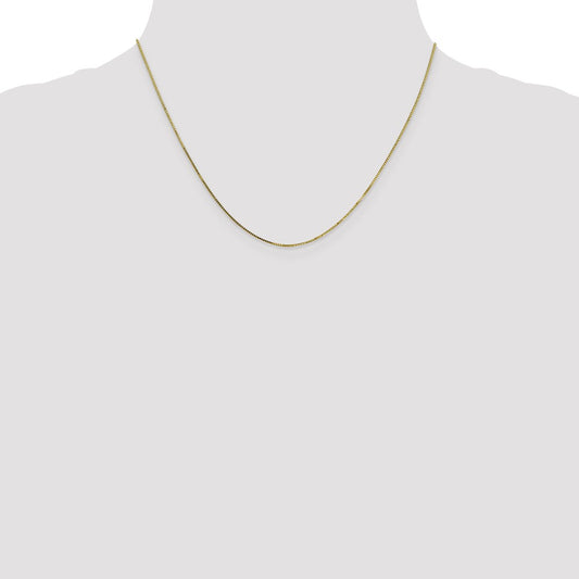 10K Yellow Gold .7mm Box Chain