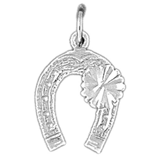 14K or 18K Gold Horseshoe Pendant