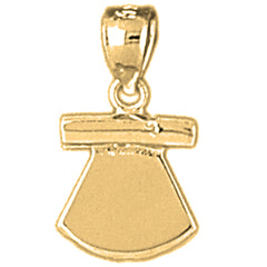 14K or 18K Gold Alaskan Fileting Pendant