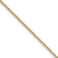 10K Yellow Gold .8mm Spiga (Wheat) Chain