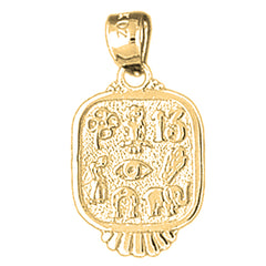 14K or 18K Gold Good Luck Charms Pendant