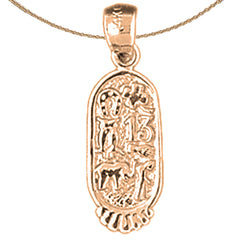 14K or 18K Gold Good Luck Charms Pendant