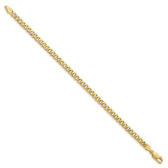 10K Yellow Gold 4.25mm Solid Miami Cuban Chain