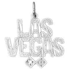 14K or 18K Gold Las Vegas Pendant